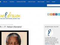 Bild zum Artikel: R. I. P. Nelson Mandela!