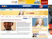 Bild zum Artikel: Die Welt trauert um Nelson Mandela