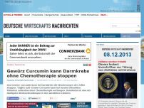 Bild zum Artikel: Gewürz Curcumin kann Darmkrebs ohne Chemotherapie stoppen