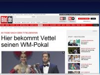 Bild zum Artikel: 40 Tage nach Titelgewinn - Hier bekommt Vettel seinen WM-Pokal