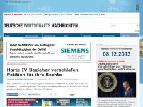 Bild zum Artikel: Hartz-IV-Bezieher verschlafen Petition für ihre Rechte