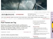 Bild zum Artikel: Paketdienste: 
			  Fünf Tonnen am Tag