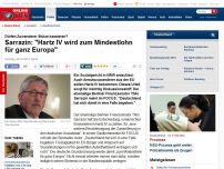 Bild zum Artikel: Dürfen Zuwanderer Stütze kassieren? - Sarrazin: 'Hartz IV wird zum Mindestlohn für ganz Europa'