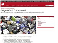 Bild zum Artikel: „Geplante Obsoleszenz“ in Geräten: Wegwerfen? Reparieren!