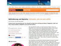 Bild zum Artikel: Behinderung und Sprache: Inklusion, wie sie sein sollte