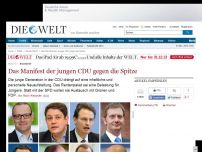 Bild zum Artikel: Brandbrief: Das Manifest der jungen CDU gegen die Spitze