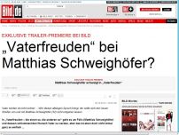 Bild zum Artikel: Trailer-Premiere - „Vaterfreuden“ bei Schweighöfer