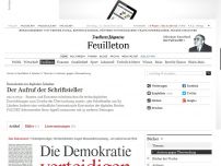 Bild zum Artikel: Die Demokratie verteidigen im digitalen Zeitalter: Der Aufruf der Schriftsteller