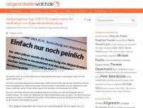 Bild zum Artikel: Antikorruptions-Tag: CDU/CSU mauert weiter bei Strafbarkeit von Abgeordnetenbestechung