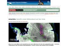 Bild zum Artikel: Antarktis: Satellit misst Kälterekord auf der Erde