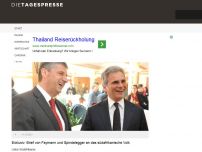 Bild zum Artikel: Exklusiv: Brief von Faymann und Spindelegger an das südafrikanische Volk