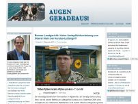 Bild zum Artikel: Bonner Landgericht: Keine Amtspflichtverletzung von Oberst Klein bei Kundus-Luftangriff
