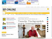 Bild zum Artikel: Werner Baltes (95) will nicht alleine sein - Tausche Tischgespräch gegen Sonntagsbraten