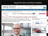 Bild zum Artikel: Peter Tauber: Der neue CDU-General gibt den Jungen eine Stimme