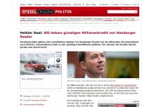 Bild zum Artikel: Heikler Deal: AfD bekam günstigen Millionenkredit von Hamburger Reeder