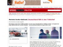 Bild zum Artikel: Merkels GroKo-Kabinett: Deutschland fällt in den Tiefschlaf