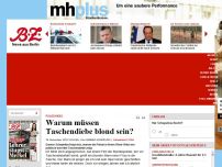 Bild zum Artikel: Polizeivideo: Warum müssen Taschendiebe blond sein?