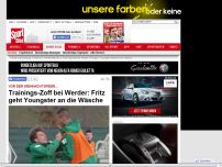 Bild zum Artikel: Kapitän sauer  -  

Trainings-Zoff bei Werder: Fritz geht Youngster an die Wäsche