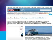 Bild zum Artikel: Streit um Oldtimer: Volkswagen mahnt Ersatzteilhändler ab
