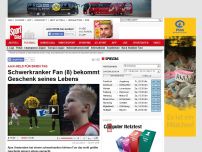 Bild zum Artikel: Held für einen Tag   -  

Schwerkranker Ajax-Fan (8) bekommt Geschenk seines Lebens