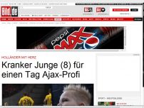 Bild zum Artikel: Holländer mit Herz - Kranker Junge (8) für einen Tag Ajax-Profi