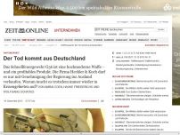 Bild zum Artikel: Waffenexporte: 
			  Der Tod kommt aus Deutschland