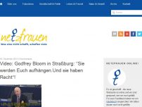 Bild zum Artikel: Godfrey Bloom in Straßburg: “Sie werden Euch aufhängen. Und sie haben Recht“!