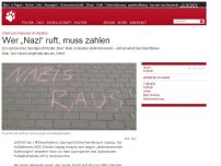 Bild zum Artikel: Urteil zum Gebaren im Stadion: Wer „Nazi“ ruft, muss zahlen