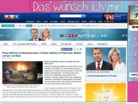 Bild zum Artikel: Wohnungsbrand in Niedersachsen Feuer-Drama: Kind stirbt in Flammen