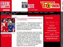 Bild zum Artikel: Party vor dem Fest: Union beschließt Jahr mit 4:2 gegen Bielefeld 21.12.2013