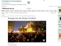 Bild zum Artikel: Streit um Hamburger Kulturzentrum: Kampf um die kleine Freiheit