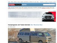 Bild zum Artikel: Campingauto mit Tesla-Antrieb: Der Wumms-Bus