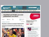 Bild zum Artikel: Brasilien erstmals Handball-Weltmeister