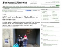 Bild zum Artikel: Neustadt: 50 Engel beschenken Obdachlose in der Innenstadt