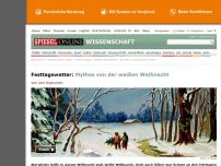 Bild zum Artikel: Festtagswetter: Mythos von der weißen Weihnacht