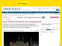 Bild zum Artikel: Christmette im Petersdom: 'Wenn unser Herz sich schließt, bricht Finsternis ein'