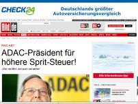 Bild zum Artikel: Rad ab? - ADAC-Präsident für höhere Sprit-Steuer!