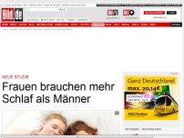 Bild zum Artikel: Neue Studie - Frauen brauchen mehr Schlaf als Männer