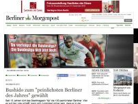 Bild zum Artikel: Rückblick 2013: Bushido zum 'peinlichsten Berliner des Jahres' gewählt