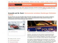 Bild zum Artikel: Krawalle auf St. Pauli: Vermummte verletzen Hamburger Polizisten schwer