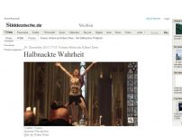 Bild zum Artikel: Femen-Aktion im Kölner Dom: Halbnackte Wahrheit