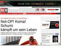 Bild zum Artikel: Schlimmer Ski-Unfall - Not-OP! Koma! Schumi kämpft um sein Leben
