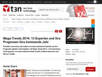 Bild zum Artikel: Mega-Trends 2014: Das sagen Experten voraus