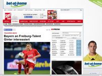 Bild zum Artikel: Transfer-News  -  

Bayern an Freiburg-Talent Ginter interessiert