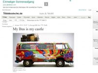 Bild zum Artikel: Lebensgefühl des VW Bulli: My Bus is my castle