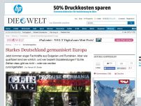 Bild zum Artikel: Armutsmigration: Starkes Deutschland germanisiert Europa