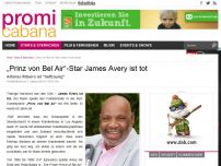 Bild zum Artikel: „Prinz von Bel Air“-Star James Avery ist tot - Alfonso Ribeiro ist 'tieftraurig'
