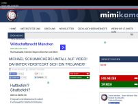 Bild zum Artikel: Michael Schumachers Unfall auf Video! Dahinter versteckt dich ein Trojaner!