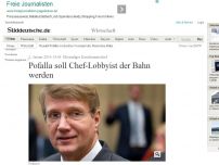 Bild zum Artikel: Ehemaliger Kanzleramtschef: Pofalla soll Chef-Lobbyist der Bahn werden