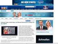 Bild zum Artikel: Achtung: Betrugsmasche im Netz Hinter Schumi-Video steckt Trojaner